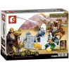 SEMBO SD3051 3051 Xếp hình kiểu  CHRONICLES OF THE GHOSTLY TRIBE Ghost Tribal Series Tuyển Tập Bộ Lạc Ma Quái 283 khối