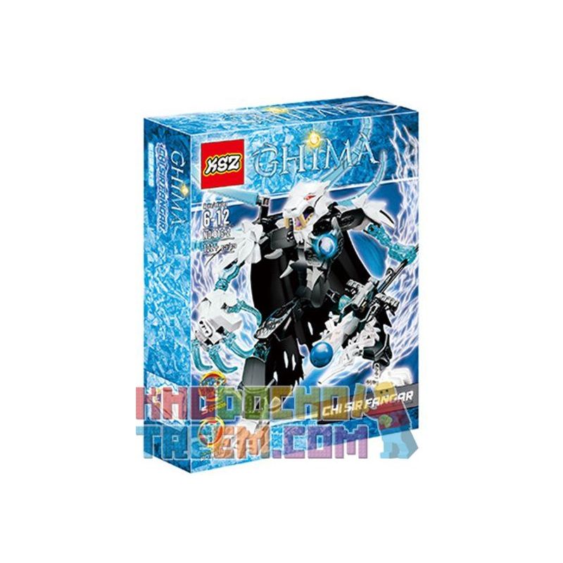 NOT Lego CHI SIR FANGAR 70212 XSZ KSZ 816-2 ZIMO 70212A xếp lắp ráp ghép mô hình NGÀI FANGAR TỐI THƯỢNG CHI Legends Of Chima Bộ Tộc Thú 97 khối