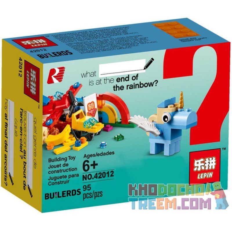 NOT Lego RAINBOW FUN 10401 LEPIN 41012 42012 xếp lắp ráp ghép mô hình CẦU VỒNG VUI VẺ CẦU VỒNG VẺ Classic Cổ Điển 85 khối