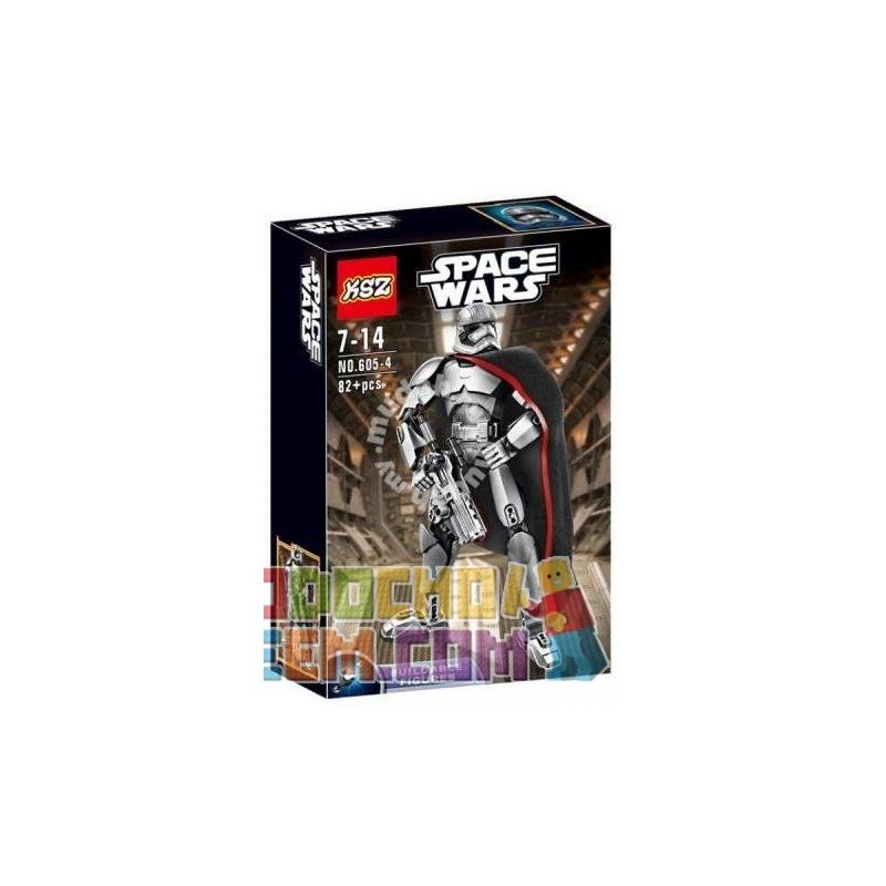 NOT Lego CAPTAIN PHASMA 75118 JISI 9022 XSZ KSZ 605-4 xếp lắp ráp ghép mô hình ĐỘI TRƯỞNG PHASMA ĐỘI TRƯỞNG Star Wars Chiến Tranh Giữa Các Vì Sao 82 khối