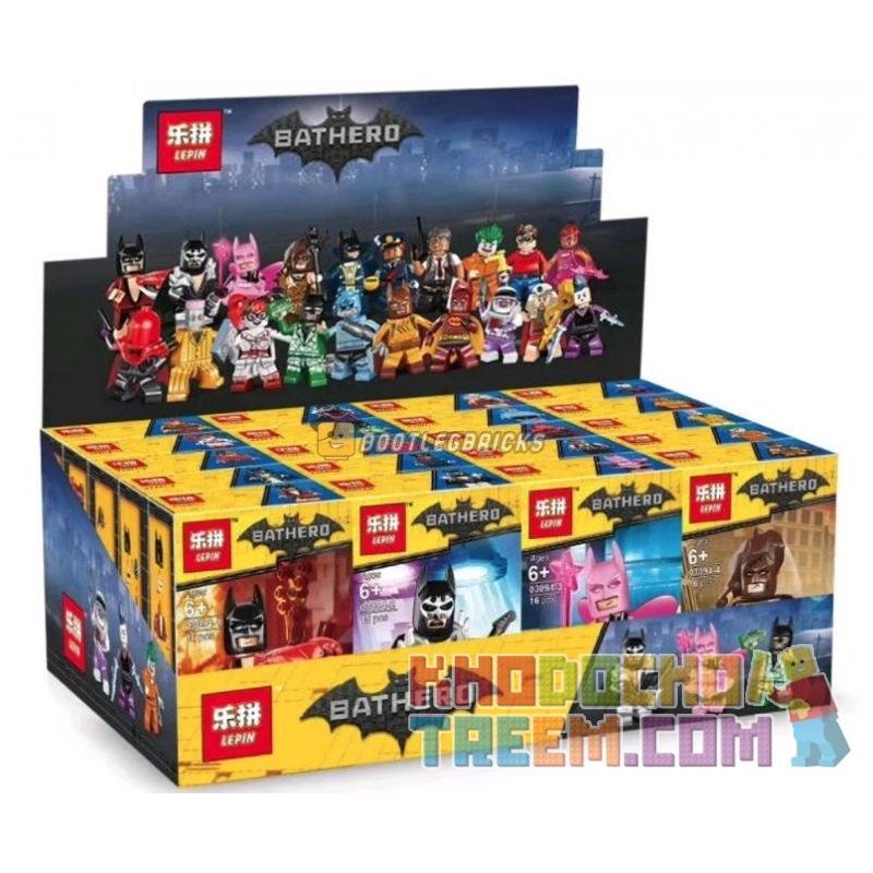 NOT Lego LEGO MINIFIGURES - THE BATMAN MOVIE SERIES 71017 LEPIN 03094 xếp lắp ráp ghép mô hình CÁC NHÂN VẬT ANH HÙNG TRONG BATMAN Collectable Minifigures Búp Bê Sưu Tầm 125 khối