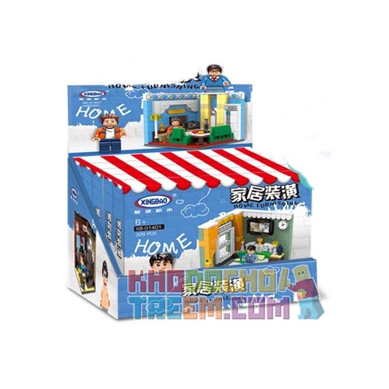 XINGBAO XB non  6 CĂN PHÒNG SINH HOẠT bộ đồ chơi xếp lắp ráp ghép mô hình Creator HOME FURNISHING Sáng Tạo 2116 khối XINGBAO XB non  6 CĂN PHÒNG SINH HOẠT bộ đồ chơi xếp lắp ráp ghép mô hình Creator HOME FURNISHING Sáng Tạo 2116 khối