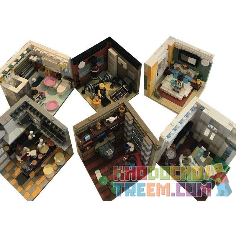 XINGBAO XB non  6 CĂN PHÒNG SINH HOẠT bộ đồ chơi xếp lắp ráp ghép mô hình Creator HOME FURNISHING Sáng Tạo 2116 khối XINGBAO XB non  6 CĂN PHÒNG SINH HOẠT bộ đồ chơi xếp lắp ráp ghép mô hình Creator HOME FURNISHING Sáng Tạo 2116 khối