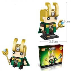 LOZ 1425 Xếp hình kiểu Nanoblock BRICKHEADZ Loki - The God Of Mischief Rocky đá 142 khối LOZ 1425 Xếp hình kiểu Nanoblock BRICKHEADZ Loki - The God Of Mischief Rocky đá 142 khối