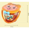 JUN DA LONG TOYS JDLT 5010A Xếp hình kiểu    Crowded Monkey Zoo Sở Thú Vui Nhộn Của Khỉ 59 khối