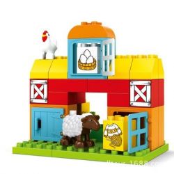 JUN DA LONG TOYS JDLT 5310A Xếp hình kiểu    Happy Farm Nông Trại Vui Vẻ 51 khối