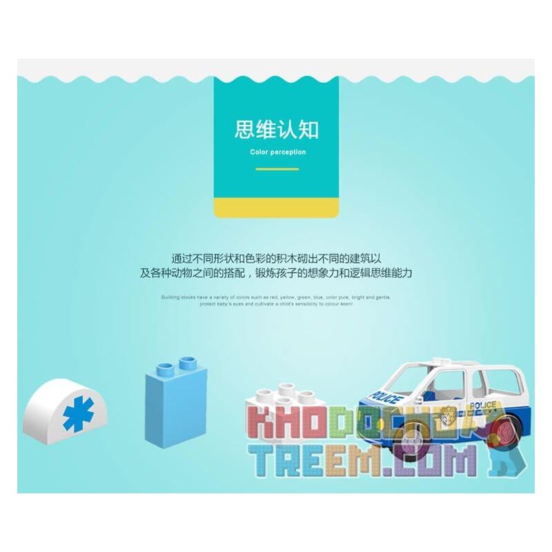 JUN DA LONG TOYS JDLT 5276A Xếp hình kiểu    Fire City Thành Phố Lính Cứu Hỏa 126 khối