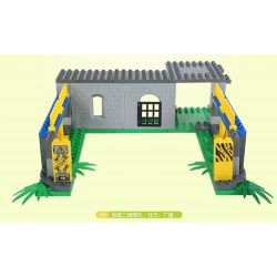 JUN DA LONG TOYS JDLT 5073A Xếp hình kiểu    Dinosaur World Lạc Vào Thế Giới Khủng Long 138 khối