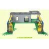 JUN DA LONG TOYS JDLT 5073A Xếp hình kiểu    Dinosaur World Lạc Vào Thế Giới Khủng Long 138 khối