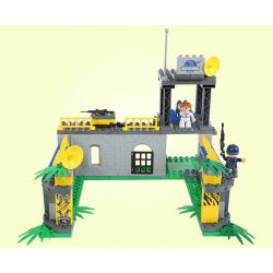 JUN DA LONG TOYS JDLT 5073A Xếp hình kiểu    Dinosaur World Lạc Vào Thế Giới Khủng Long 138 khối