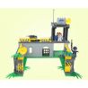 JUN DA LONG TOYS JDLT 5073A Xếp hình kiểu    Dinosaur World Lạc Vào Thế Giới Khủng Long 138 khối