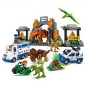 JUN DA LONG TOYS JDLT 5072A Xếp hình kiểu Lego Duplo DUPLO Dinosaur World Thế Giới Khủng Long 141 khối
