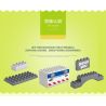 JUN DA LONG TOYS JDLT 5072A Xếp hình kiểu    Dinosaur World Thế Giới Khủng Long 141 khối