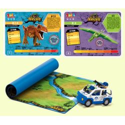 JUN DA LONG TOYS JDLT 5072A Xếp hình kiểu    Dinosaur World Thế Giới Khủng Long 141 khối