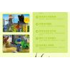 JUN DA LONG TOYS JDLT 5076A Xếp hình kiểu    Dinosaur World Chiến Đấu Bầy Khủng Long 106 khối