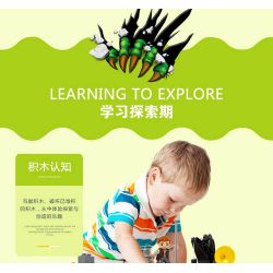 JUN DA LONG TOYS JDLT 5076A Xếp hình kiểu    Dinosaur World Chiến Đấu Bầy Khủng Long 106 khối