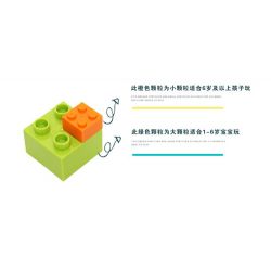 JUN DA LONG TOYS JDLT 5076A Xếp hình kiểu    Dinosaur World Chiến Đấu Bầy Khủng Long 106 khối