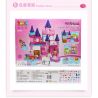 JUN DA LONG TOYS JDLT 5252A Xếp hình kiểu    Dream Castle And Princess Tòa Lâu Đài Và Công Chúa 96 khối