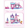 JUN DA LONG TOYS JDLT 5252A Xếp hình kiểu    Dream Castle And Princess Tòa Lâu Đài Và Công Chúa 96 khối