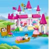 JUN DA LONG TOYS JDLT 5253A Xếp hình kiểu    Castle On River Lâu Đài Trên Sông 110 khối