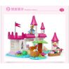 JUN DA LONG TOYS JDLT 5253A Xếp hình kiểu    Castle On River Lâu Đài Trên Sông 110 khối