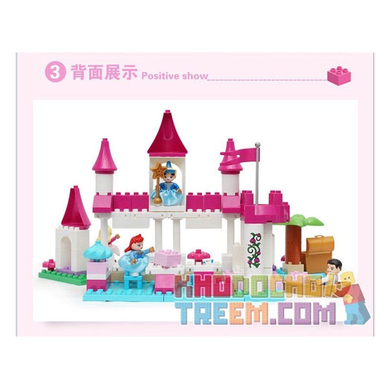 JUN DA LONG TOYS JDLT 5255A Xếp hình kiểu    Sofia Princess And Her  Công Chúa Sofia Và Những Người Bạn 136 khối JUN DA LONG TOYS JDLT 5255A Xếp hình kiểu    Sofia Princess And Her  Công Chúa Sofia Và Những Người Bạn 136 khối