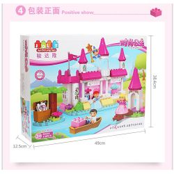 JUN DA LONG TOYS JDLT 5255A Xếp hình kiểu    Sofia Princess And Her  Công Chúa Sofia Và Những Người Bạn 136 khối JUN DA LONG TOYS JDLT 5255A Xếp hình kiểu    Sofia Princess And Her  Công Chúa Sofia Và Những Người Bạn 136 khối
