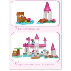 JUN DA LONG TOYS JDLT 5255A Xếp hình kiểu    Sofia Princess And Her  Công Chúa Sofia Và Những Người Bạn 136 khối JUN DA LONG TOYS JDLT 5255A Xếp hình kiểu    Sofia Princess And Her  Công Chúa Sofia Và Những Người Bạn 136 khối