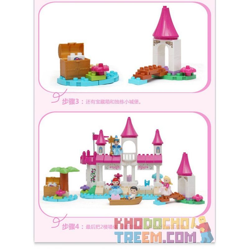 JUN DA LONG TOYS JDLT 5255A Xếp hình kiểu    Sofia Princess And Her  Công Chúa Sofia Và Những Người Bạn 136 khối JUN DA LONG TOYS JDLT 5255A Xếp hình kiểu    Sofia Princess And Her  Công Chúa Sofia Và Những Người Bạn 136 khối