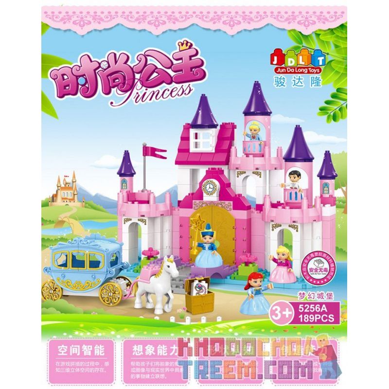 JUN DA LONG TOYS JDLT 5256A Xếp hình kiểu    Sofia Princess With Her  In Glorious Castle Lâu Đài Mơ Ước 189 khối JUN DA LONG TOYS JDLT 5256A Xếp hình kiểu    Sofia Princess With Her  In Glorious Castle Lâu Đài Mơ Ước 189 khối
