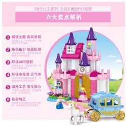 JUN DA LONG TOYS JDLT 5256A Xếp hình kiểu    Sofia Princess With Her  In Glorious Castle Lâu Đài Mơ Ước 189 khối JUN DA LONG TOYS JDLT 5256A Xếp hình kiểu    Sofia Princess With Her  In Glorious Castle Lâu Đài Mơ Ước 189 khối