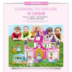 JUN DA LONG TOYS JDLT 5256A Xếp hình kiểu    Sofia Princess With Her  In Glorious Castle Lâu Đài Mơ Ước 189 khối JUN DA LONG TOYS JDLT 5256A Xếp hình kiểu    Sofia Princess With Her  In Glorious Castle Lâu Đài Mơ Ước 189 khối