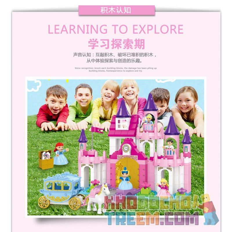 JUN DA LONG TOYS JDLT 5256A Xếp hình kiểu    Sofia Princess With Her  In Glorious Castle Lâu Đài Mơ Ước 189 khối JUN DA LONG TOYS JDLT 5256A Xếp hình kiểu    Sofia Princess With Her  In Glorious Castle Lâu Đài Mơ Ước 189 khối