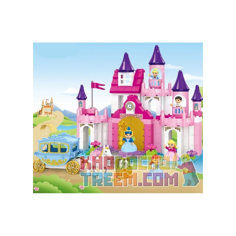 JUN DA LONG TOYS JDLT 5256A Xếp hình kiểu    Sofia Princess With Her  In Glorious Castle Lâu Đài Mơ Ước 189 khối JUN DA LONG TOYS JDLT 5256A Xếp hình kiểu    Sofia Princess With Her  In Glorious Castle Lâu Đài Mơ Ước 189 khối