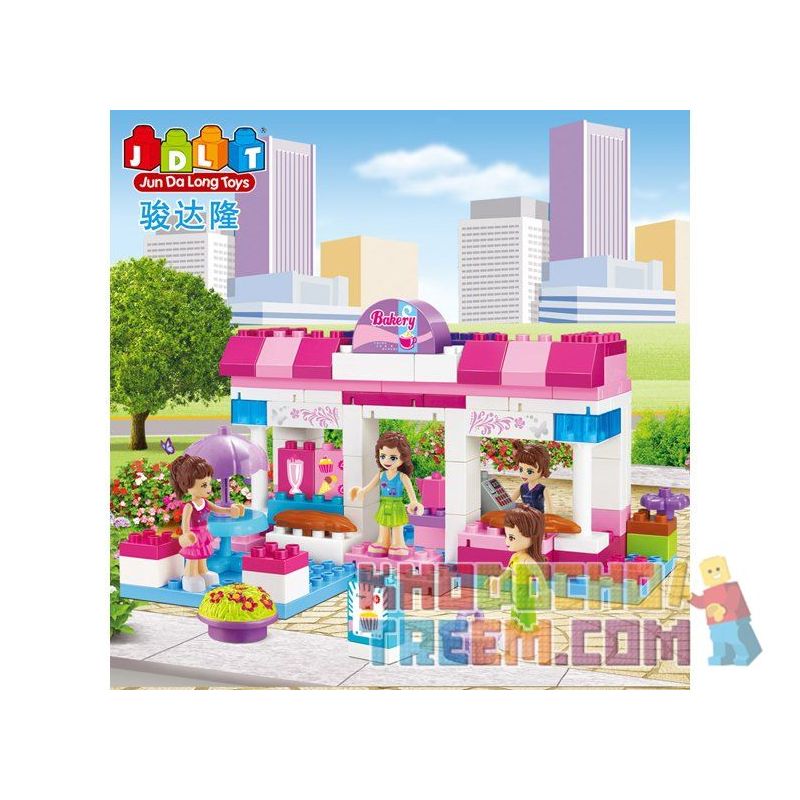 JUN DA LONG TOYS JDLT 5231A Xếp hình kiểu    Interesting Girls' Bakery Cửa Hàng Bánh Thú Vị Của Các Cô Gái 100 khối JUN DA LONG TOYS JDLT 5231A Xếp hình kiểu    Interesting Girls' Bakery Cửa Hàng Bánh Thú Vị Của Các Cô Gái 100 khối
