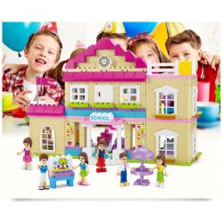 Xếp hình kiểu  Girls' School Trường Học Điệu Đà 193 khối  Xếp hình kiểu  Girls' School Trường Học Điệu Đà 193 khối