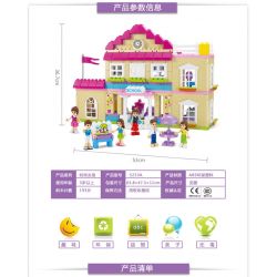 Xếp hình kiểu  Girls' School Trường Học Điệu Đà 193 khối  Xếp hình kiểu  Girls' School Trường Học Điệu Đà 193 khối