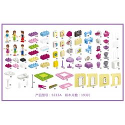 Xếp hình kiểu  Girls' School Trường Học Điệu Đà 193 khối  Xếp hình kiểu  Girls' School Trường Học Điệu Đà 193 khối