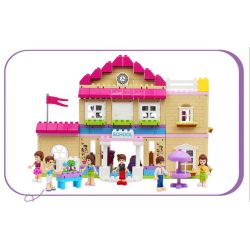Xếp hình kiểu  Girls' School Trường Học Điệu Đà 193 khối  Xếp hình kiểu  Girls' School Trường Học Điệu Đà 193 khối