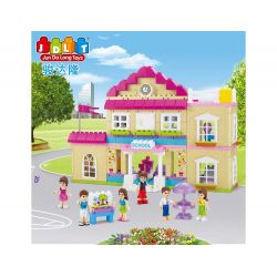 Xếp hình kiểu  Girls' School Trường Học Điệu Đà 193 khối  Xếp hình kiểu  Girls' School Trường Học Điệu Đà 193 khối