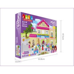 JUN DA LONG TOYS JDLT 5233A Xếp hình kiểu     At Campus Khuôn Viên Trường Học Của Những Người Bạn 193 khối