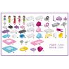JUN DA LONG TOYS JDLT 5236A Xếp hình kiểu    Adventure On Boat Cuộc Du Thuyền Náo Nhiệt 118 khối