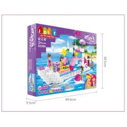 JUN DA LONG TOYS JDLT 5236A Xếp hình kiểu    Adventure On Boat Cuộc Du Thuyền Náo Nhiệt 118 khối