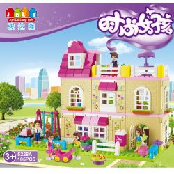 JUN DA LONG TOYS JDLT 5228A Xếp hình kiểu    House Of  Ngôi Nhà Và Những Người Bạn 185 khối