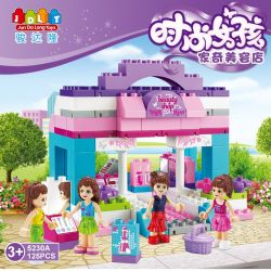 JUN DA LONG TOYS JDLT 5230A Xếp hình kiểu    Beauty Shop Cửa Hàng Mỹ Phẩm Vui Vẻ 125 khối