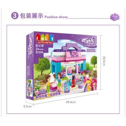JUN DA LONG TOYS JDLT 5230A Xếp hình kiểu    Beauty Shop Cửa Hàng Mỹ Phẩm Vui Vẻ 125 khối