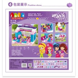 JUN DA LONG TOYS JDLT 5230A Xếp hình kiểu    Beauty Shop Cửa Hàng Mỹ Phẩm Vui Vẻ 125 khối