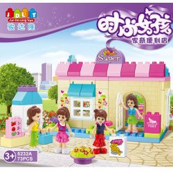 JUN DA LONG TOYS JDLT 5232A Xếp hình kiểu    Convenient Store Cửa Hàng Tiện Ích 73 khối