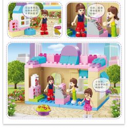 JUN DA LONG TOYS JDLT 5232A Xếp hình kiểu    Convenient Store Cửa Hàng Tiện Ích 73 khối