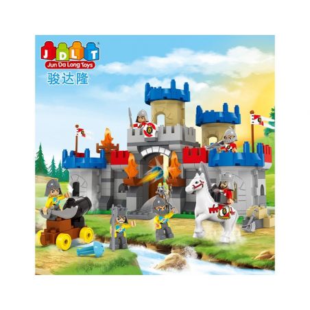 JUN DA LONG TOYS JDLT 5262A Xếp hình kiểu    Confrontation Between Two Army Forces Cuộc Đối Đầu Máu Lửa 115 khối
